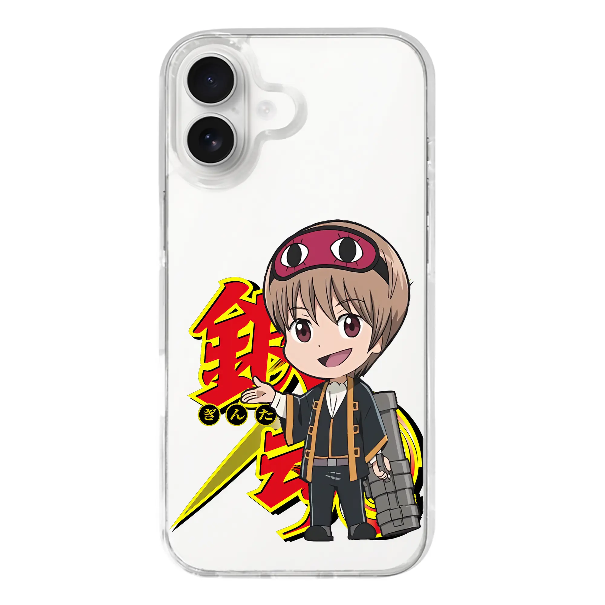 銀魂 グッズ 沖田 総悟 - iPhone 17シリーズ 透明スマホケース – 薄型・耐衝撃・精密フィット保護カバー